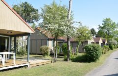 chalet camping orée du bois